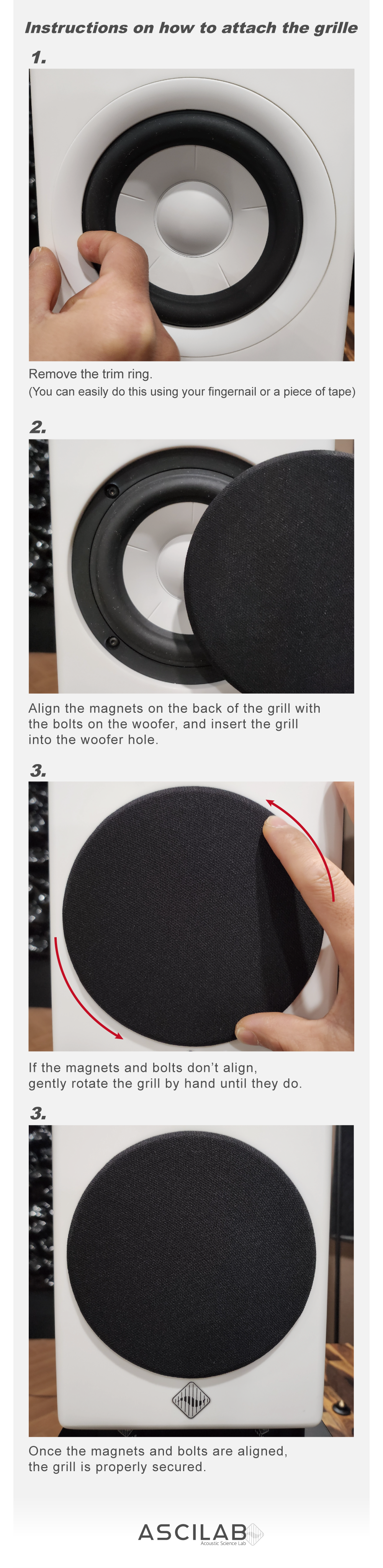 C6B Speaker Grills